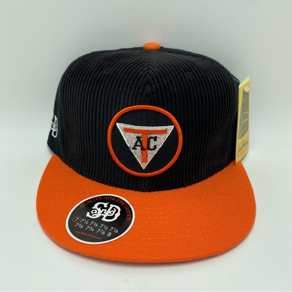 NEW! Men’s Stall & Dean Titan AC Fitted Baseball Hat Cap Size 7 W/Tags